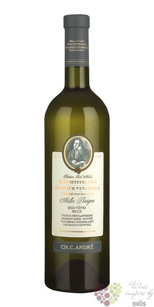 Muller Thurgau 2015 pozdní sběr Šsv Velké Pavlovice 0.75 l