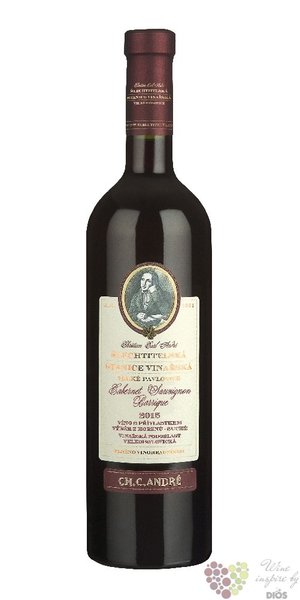 Cabernet Sauvignon barrique  Ch.C. Andr  2015 vbr z hrozn lechtitelka  0.75 l