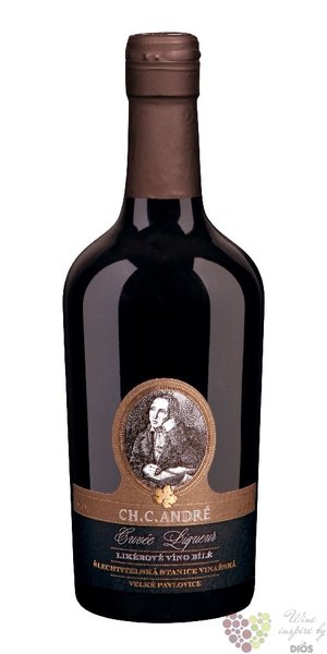 Ch.C.André blanc „ cuvée Liqueur ” 2015 likérové víno Šlechtitelka  0.50 l