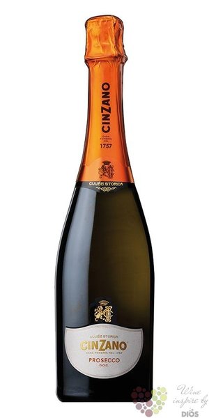 Cinzano Prosecco „ Cuvée Storica ” Doc Italian sparkling wine  0.75l