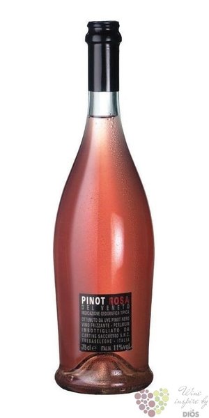 Veneto rosato frizzante  Pinot Rosa  Igt cantine Sacchetto     0.75 l