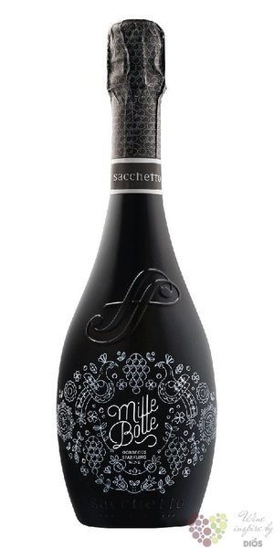 Prosecco spumante  Fili Mille Bolle  Dop Extra dry Sacchetto  0.75 l