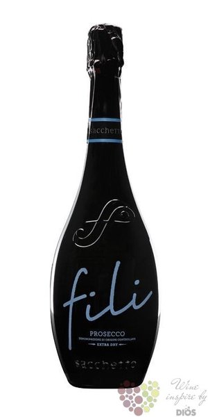 Prosecco spumante  Fili  Dop Extra dry Sacchetto  0.75 l