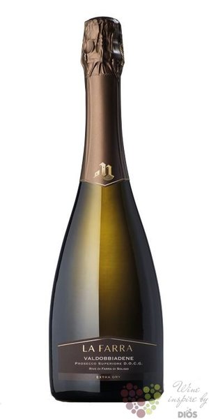 Prosecco Valdobbiadene superiore  Rive di Farra di Soligo  Docg extra dry la Farra   0.75 l