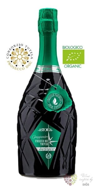 Prosecco Treviso biologico „ Gaggiandre ” Doc extra dry Astoria  0.75 l