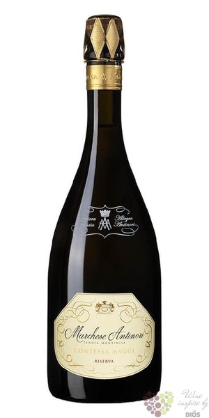 Franciacorta blanc Riserva 2007  Contessa Maggi  Docg tenuta Montenisa Marchese Antinori  0.75 l