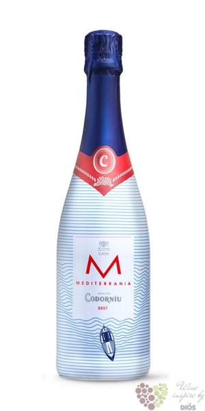 Codorniu  Maditerania  brut Cava de Catalunya Do  0.75 l