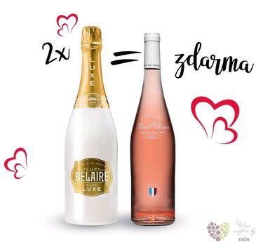 Lux sweet blanc &amp; provance rose „Pink Valentine” Luc Bealire &amp; Cloud Chaser  3x0.75l