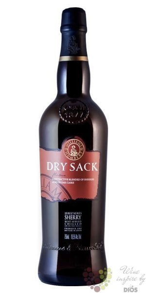 Sherry de Jerez „ Dry Sack Medium Sweet ” Do Williams &amp; Humbert  19.5% vol.  1.00 l