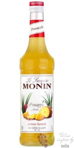 Monin  Ananas  French flavored coctail sirup 0% vol. 1.00 l