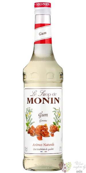 Monin  Gomme Gum  French flavoured coctail sirup 00% vol.  0.70 l