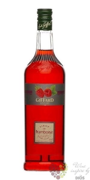Giffard „ Framboise ” premium French raspberry syrup 00% vol.   1.00 l