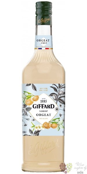 Giffard „ Mandel ” premium French coctail syrup  00% vol.  1.00 l