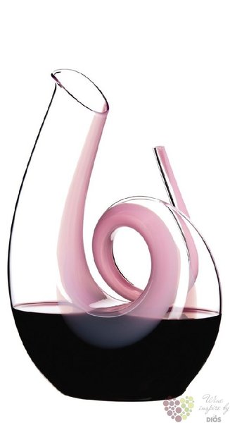 Riedel decanter  Curly pink  dekantan karafa