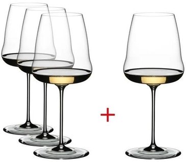 Riedel glass WineWings  Sauvignon blanc   3+1 sada 4 sklenic