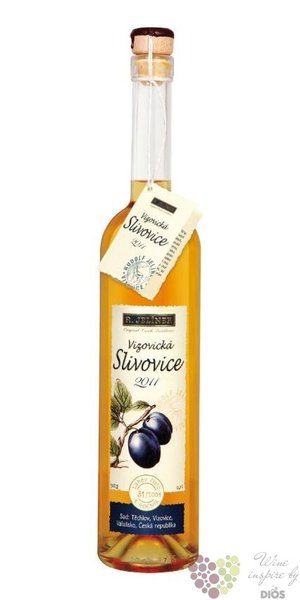 Slivovice 2011 „ Vizovická ” Plum brandy Rudolf Jelínek 50% vol.  0.70l