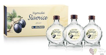 Jelnek Slivovice Vizovick mini kolekce 2010 gB 3x0.05l