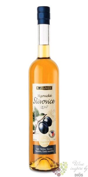 Slivovice 2017  Vizovick  Plum brandy Rudolf Jelnek 50% vol.  0.70l