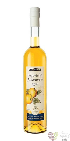 Jablkovice 2018 „ Vizovická - Jadernička ” Apple brandy Rudolf Jelínek 42% vol.  0.70 l