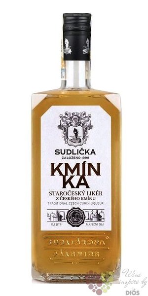 Sudlička „ Staročeská Kmínka ” Bohemian liqueur 37.5% vol.  0.70 l