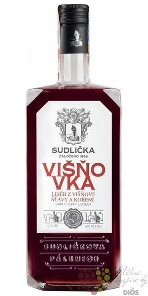 Sudličkova Višňovka Bohemian liqueur  25% vol.  0.70 l