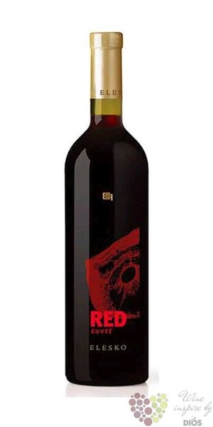 Cuve Red 2013 akostn vno Modra Dsc Elesko  0.75 l