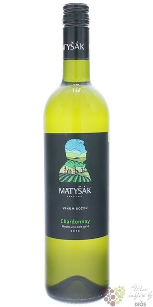 Chardonnay Vinum Galeria Bozen  2018 akostn vno Slovakia Matyk  0.75 l