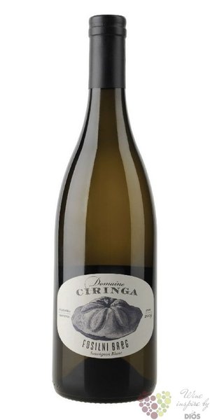 Sauvignon blanc  Fosilni Breg  2018 Slovenia Stajerska domaine Ciringa by Tement  0.75 l