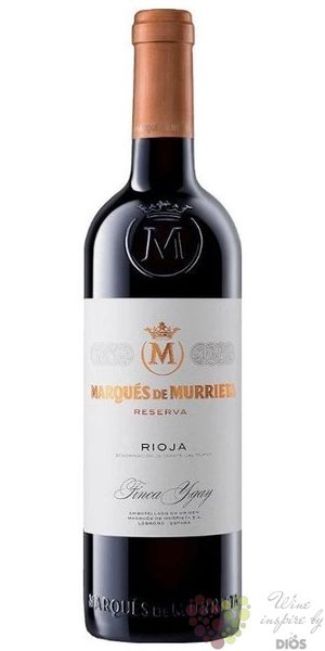 Rioja Reserva  Finca Ygay  DOCa 2016 Marques de Murrieta  0.75 l