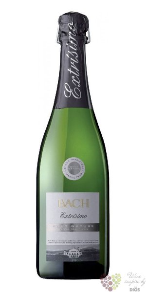 Extrisimo Bach Cava Penedes Do brut nature Masia Bach   0.75 l