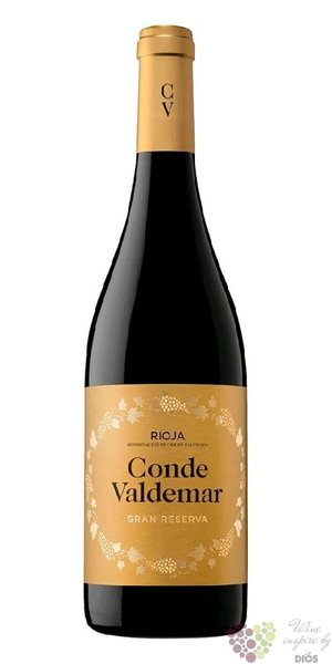 Rioja Grand reserva „ Conde Valdemar ” DOCa 2010 bodegas Valdemar  0.75 l