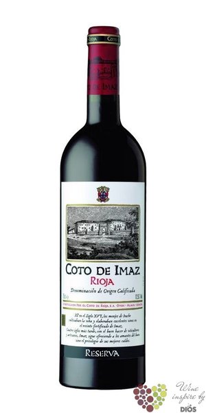 Rioja Archive Reserva „ Coto de Imaz ” DOCa 1996 el Coto de Rioja  0.75 l