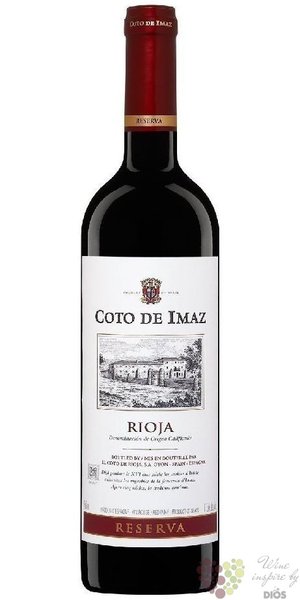 Rioja Reserva  Coto de Imaz  DOCa 2017 bodegas el Coto de Rioja  0.75 l