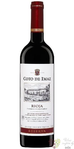 Rioja Reserva  Coto de Imaz  DOCa 2011 bodegas el Coto de Rioja  0.75 l