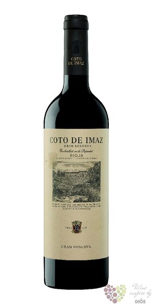 Rioja Gran reserva  Coto de Imaz  DOCa 2014 bodegas el Coto de Rioja  0.75 l