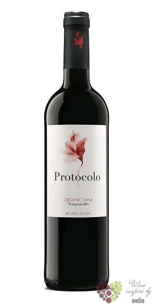 Castilla tinto „ Protocolo Organic ” Vdt 2018 bodegas Dominio de Eguren by Sierra Cantabria  0.75 l