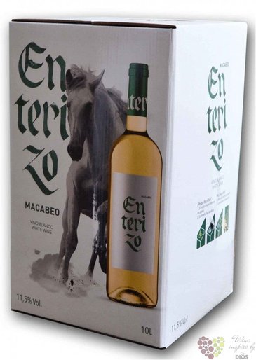 Utiel Requena Macabeo „ Enterizo ” Dop gruppo Coviňas  10.00 l