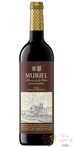 Rioja tinto  Grand reserva  DOCa 2014 bodegas Muriel  0.75 l