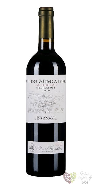 Priorat tinto „ Gratallops ” Dop 2018 Clos Mogador  0.75 l