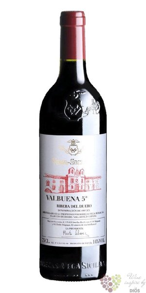 Ribera del Duero tinto  Valbuena 5  Do 2017 Vega Sicilia  1.50 l