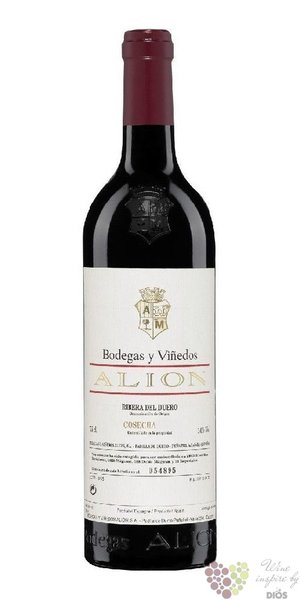 Ribera del Duero tinto  Alion  Do 2019 bodegas Alion by Vega Sicilia  0.75 l