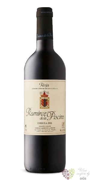Rioja tinto Cosecha DOCa 2019 bodegas Ramirez de la Piscina  0.75 l