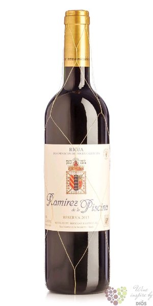 Rioja Reserva DOCa 2019 bodegas Ramirez de la Piscina  0.75 l