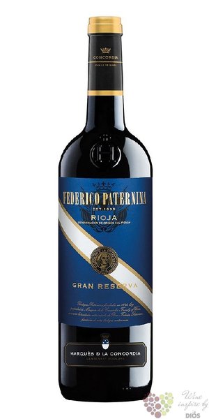 Rioja Gran Reserva „ Conde de los Andes ” Doc 2011 Federico Paternina by Concordia  0.75 l