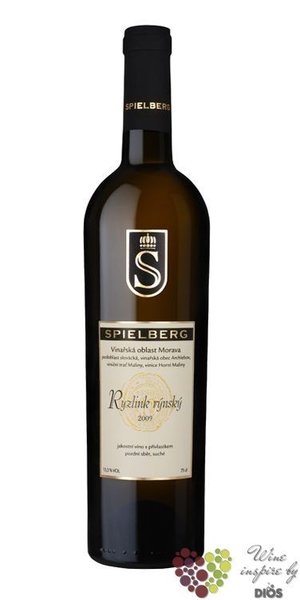 Ryzlink rnsk  Gourmet  2017 pozdn sbr vinastv Spielberg  0.75 l