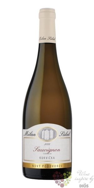 Sauvignon blanc „ Terroir Kukvička ” 2018 pozdní sběr Sůkal Nový Poddvorov  0.75 l