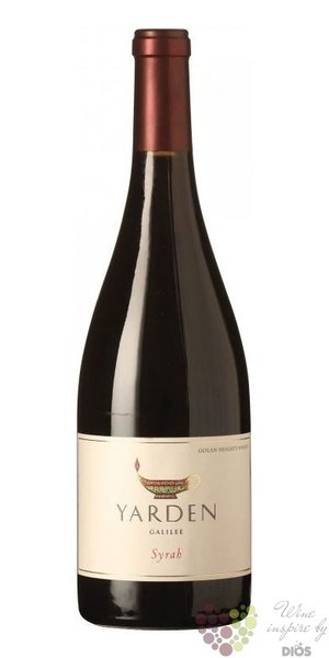 Syrah  Yarden  2016 Galilee Kosher wine Golan Heights winery  0.75 l