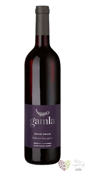 Cabernet Sauvignon  Gamla  2019 Galilee Kosher wine Golan Heights winery  0.75 l