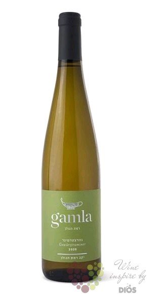 Gewurztraminer „ Gamla ” 2020 Galilee Kosher wine Golan Heights winery  0.75 l