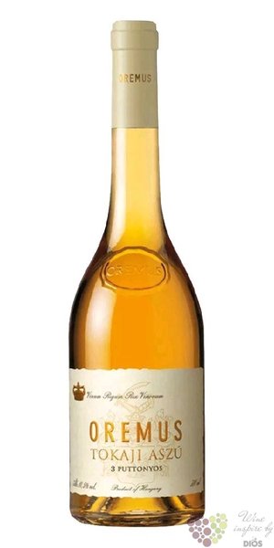 Tokaji Aszú 5 puttonyos 2013 Tolcsva Oremus winery Vega Sicilia  0.50 l
